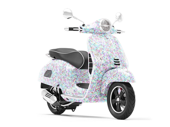 Ladies Who Lunch Pixel Vespa Scooter Wrap Film