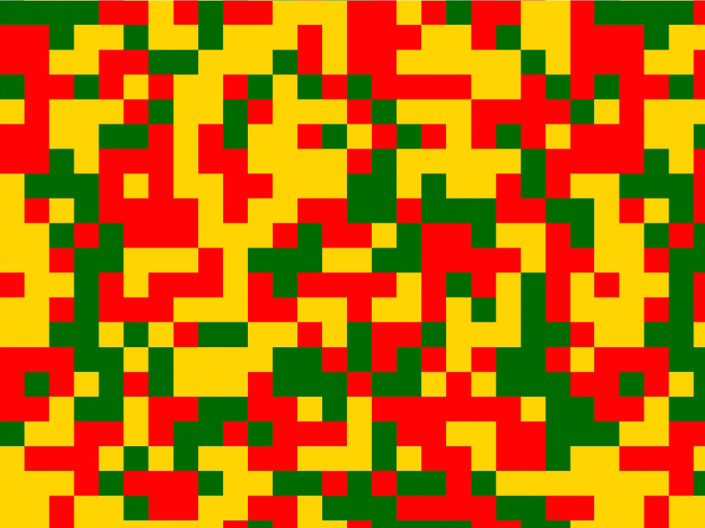 Busy Bee Pixel Vinyl Wrap Pattern