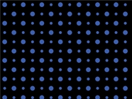 Ocean Blue Polka Dot Vinyl Wrap Pattern