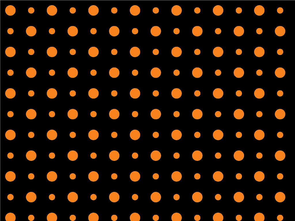 Pumpkin Orange Polka Dot Vinyl Wrap Pattern