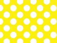 Bumblebee Yellow Polka Dot Vinyl Wrap Pattern
