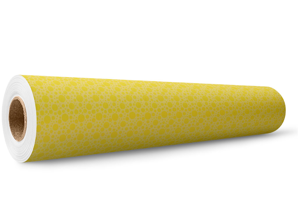 Corn Yellow Polka Dot Wrap Film Wholesale Roll