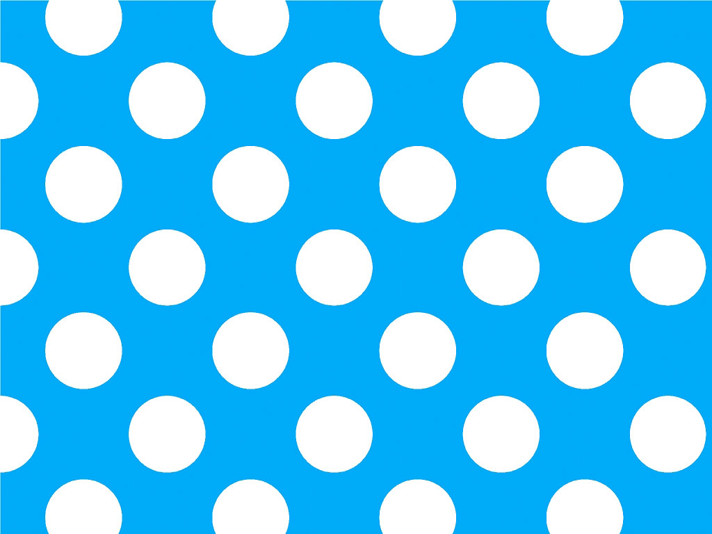 Electric Blue Polka Dot Vinyl Wrap Pattern