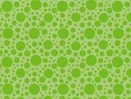 India Green Polka Dot Vinyl Wrap Pattern