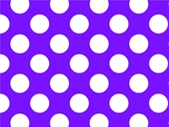 Iris Purple Polka Dot Vinyl Wrap Pattern