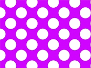 Jazzberry Pink Polka Dot Vinyl Wrap Pattern