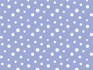 Light Blue Polka Dot Vinyl Wrap Pattern