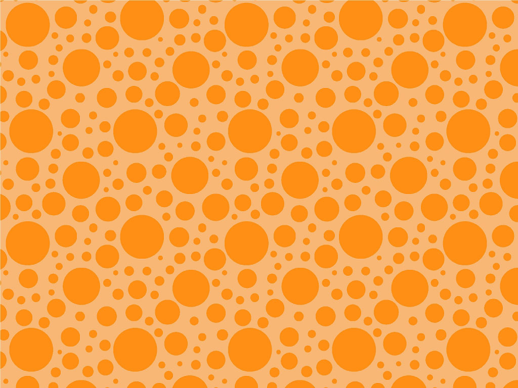 Marmalade Orange Polka Dot Vinyl Wrap Pattern
