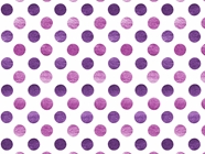 Cotton Candy Polka Dot Vinyl Wrap Pattern