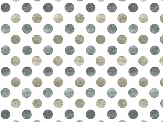 Gray Dust Polka Dot Vinyl Wrap Pattern