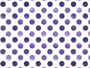 Prime Purple Polka Dot Vinyl Wrap Pattern