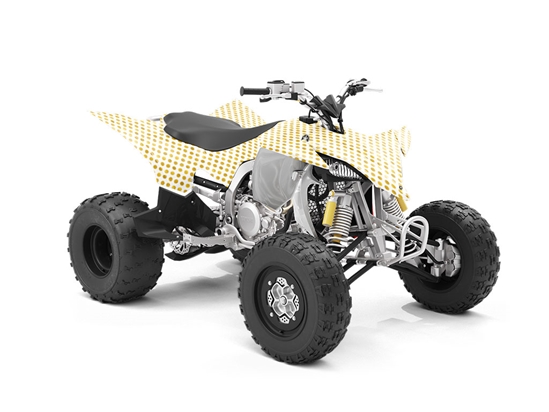 Proceed With Caution Polka Dot ATV Wrapping Vinyl