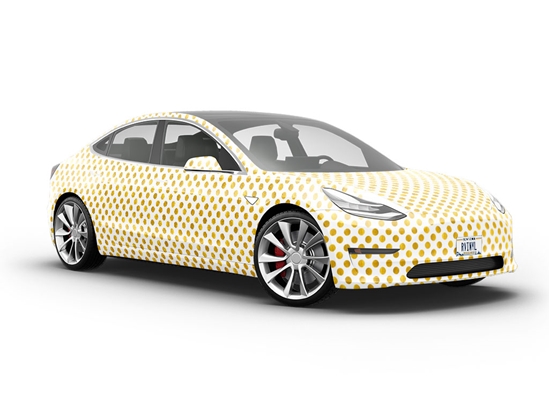 Proceed With Caution Polka Dot Vehicle Vinyl Wrap