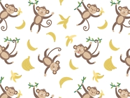 Monkey Around Primate Vinyl Wrap Pattern
