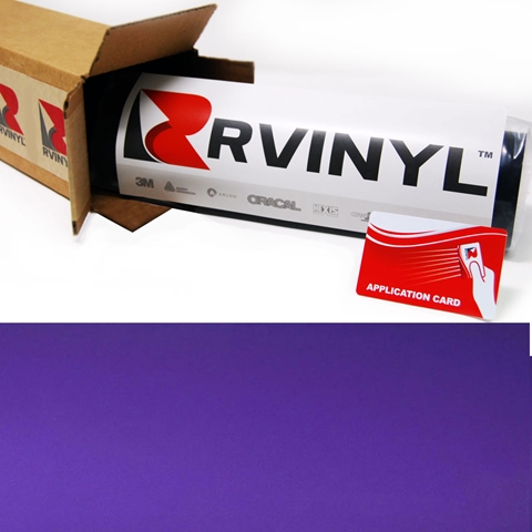 Rwraps™ Matte Vinyl Wrap Film - Purple (Discontinued)