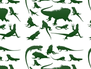 Komodo Dragons Reptile Vinyl Wrap Pattern
