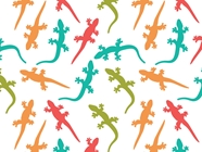 Matte Geckos Reptile Vinyl Wrap Pattern