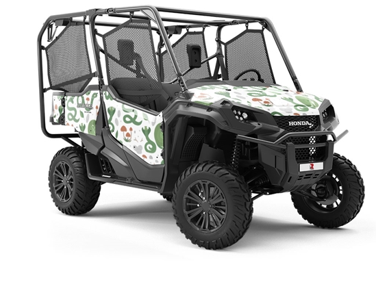 Lunch Time Reptile Utility Vehicle Vinyl Wrap