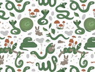Lunch Time Reptile Vinyl Wrap Pattern