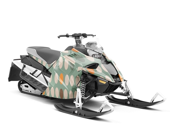 Get Smart Retro Custom Wrapped Snowmobile