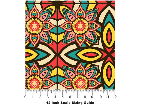 Groove Thing Retro Vinyl Film Pattern Size 12 inch Scale