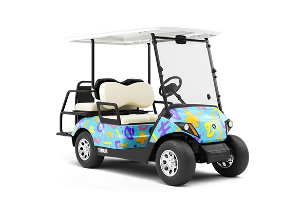 Semi-Charmed Life Retro Wrapped Golf Cart