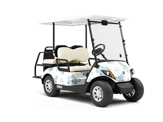 Burrow Calm Rodent Wrapped Golf Cart