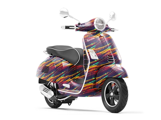Electric Current Science Fiction Vespa Scooter Wrap Film