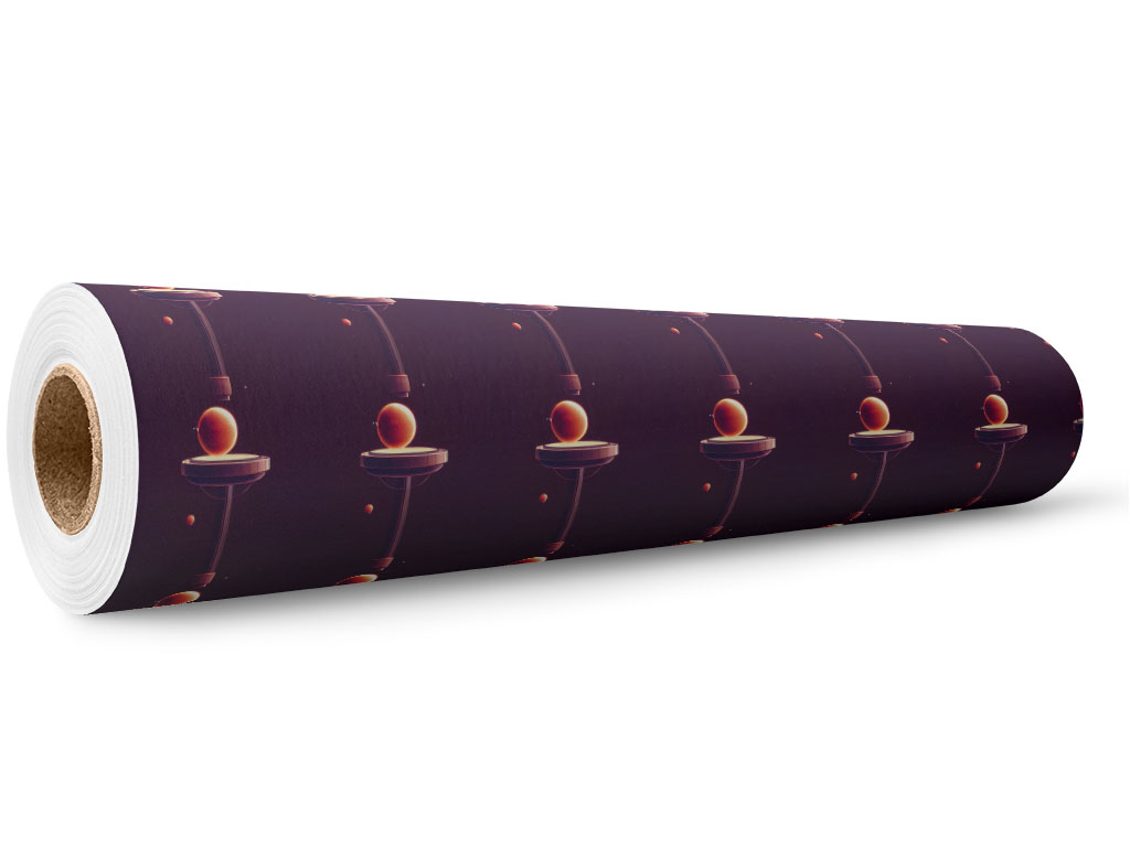 Planetary Pillars Science Fiction Wrap Film Wholesale Roll