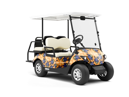 Independent Daylight Science Fiction Wrapped Golf Cart
