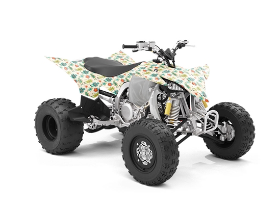 Green Gearheads Science Fiction ATV Wrapping Vinyl