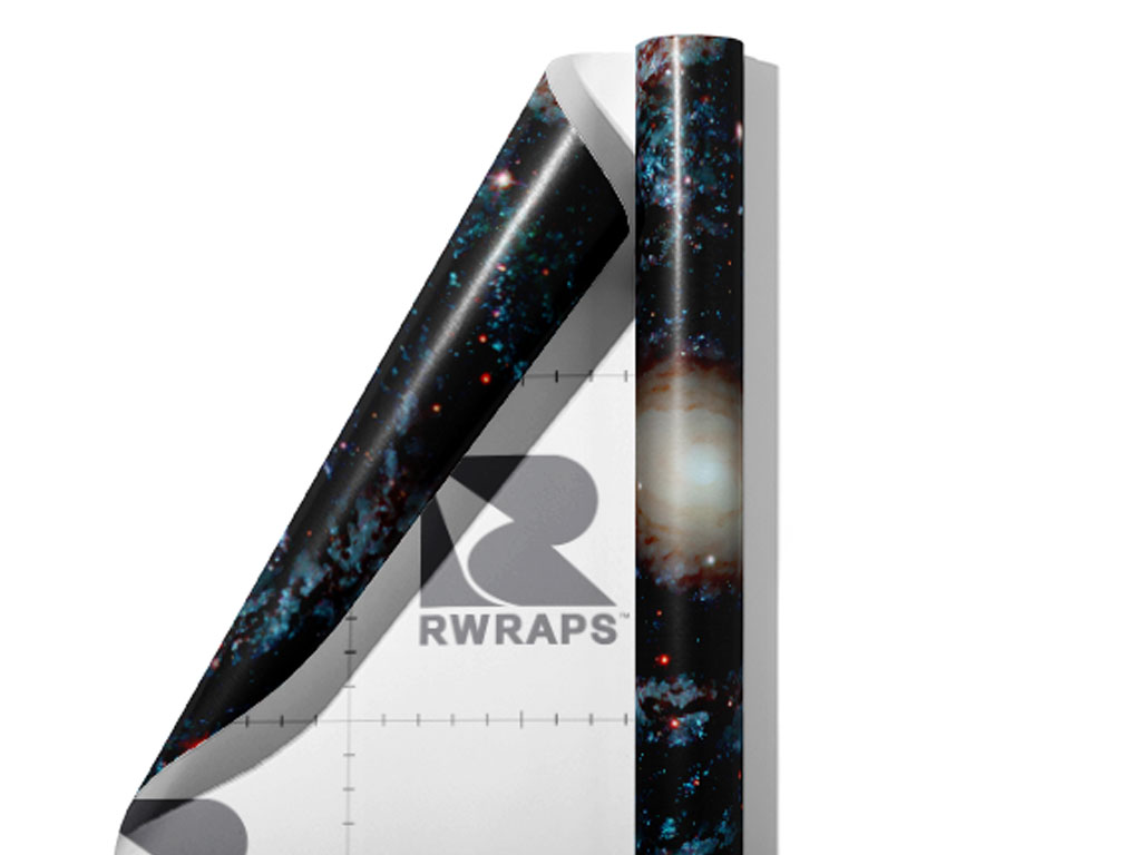 Cosmic Swirly Science Fiction Wrap Film Sheets