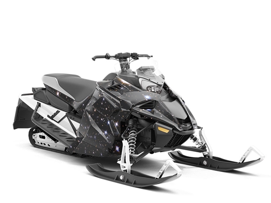 Galaxy Storm Science Fiction Custom Wrapped Snowmobile