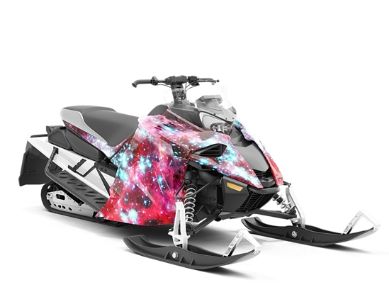 Magical Universe Science Fiction Custom Wrapped Snowmobile