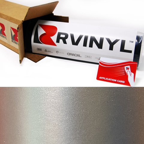 Rwraps™ Holographic Chrome Vinyl Wrap Film - Silver Neochrome (Matte)