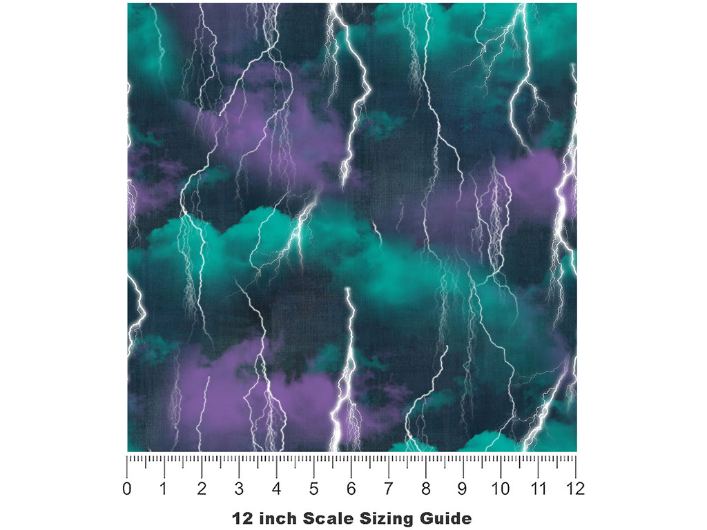 Stormy Weather Sky Vinyl Film Pattern Size 12 inch Scale
