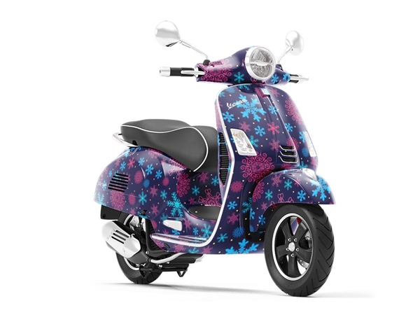 Cold Song Snow Vespa Scooter Wrap Film