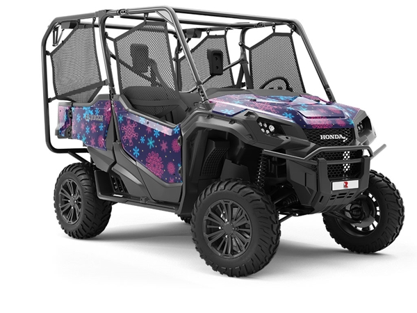 Cold Song Snow Utility Vehicle Vinyl Wrap