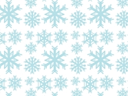 White Winter Snow Vinyl Wrap Pattern