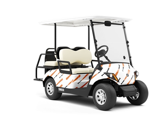 Batter Up Sport Wrapped Golf Cart