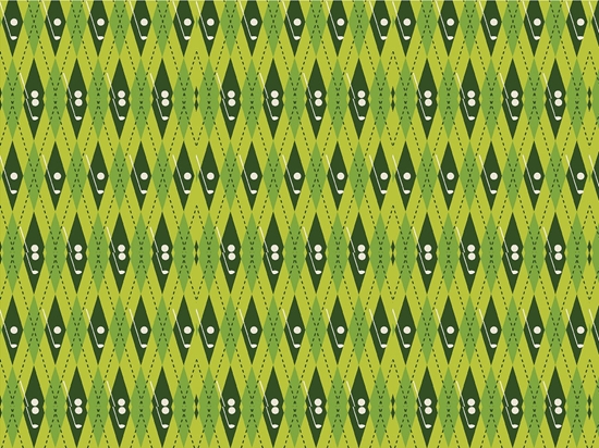 Seeing Green Sport Vinyl Wrap Pattern