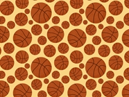 Basketball Practice Sport Vinyl Wrap Pattern