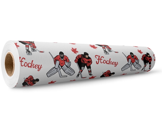 Canadian Hockey Sport Wrap Film Wholesale Roll