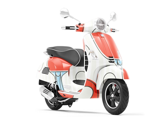 Ping Pong Sport Vespa Scooter Wrap Film