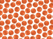 Plain Basketballs Sport Vinyl Wrap Pattern