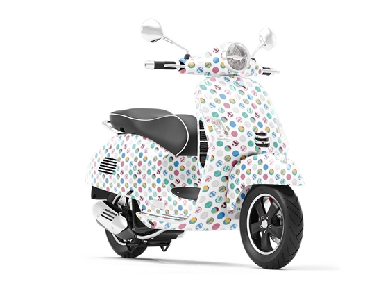 Volleyball Practice Sport Vespa Scooter Wrap Film