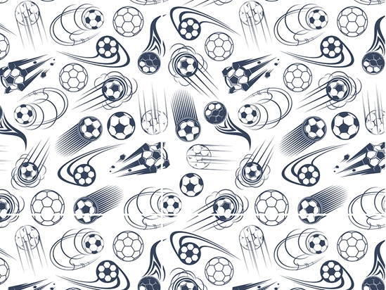 Penalty Kick Sport Vinyl Wrap Pattern
