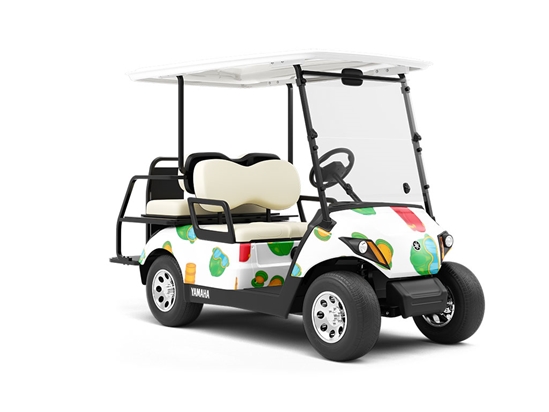 Paintball Assassin Sport Wrapped Golf Cart