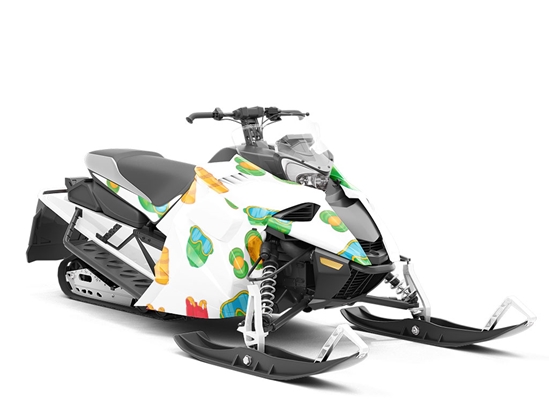 Paintball Assassin Sport Custom Wrapped Snowmobile