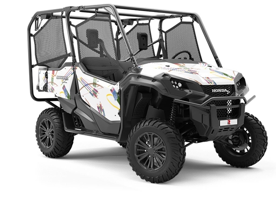 Quiver and Bow Sport Utility Vehicle Vinyl Wrap